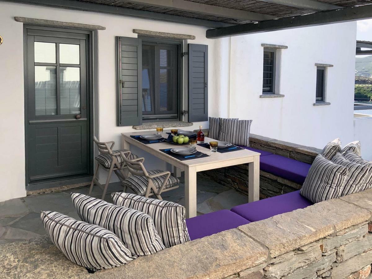 Aqua Blue, Only 100 Meters From The Beach Of Gialiskari Ioulis Buitenkant foto