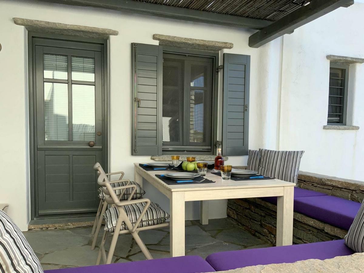 Aqua Blue, Only 100 Meters From The Beach Of Gialiskari Ioulis Buitenkant foto