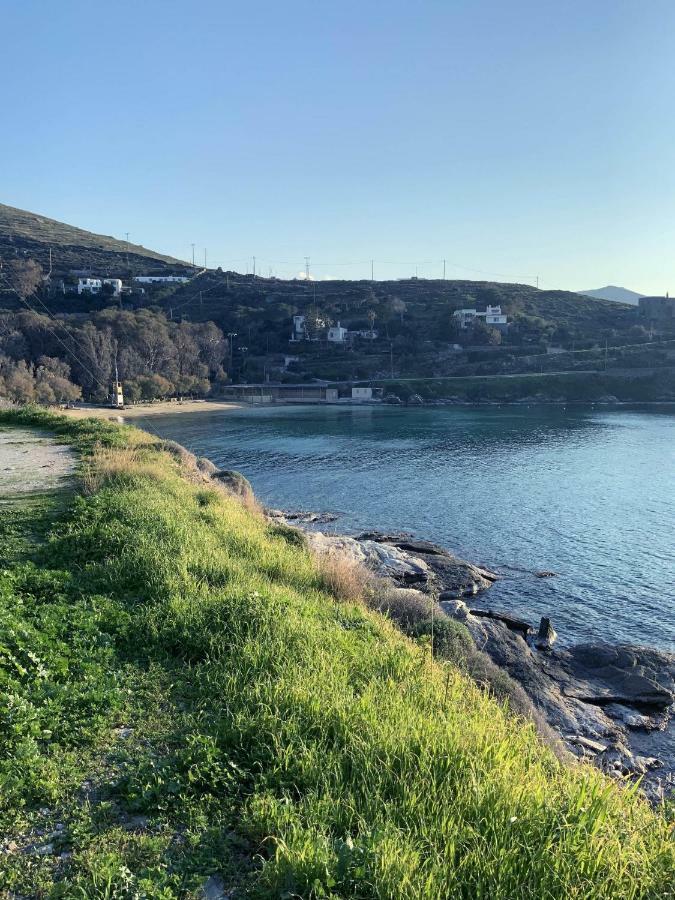 Aqua Blue, Only 100 Meters From The Beach Of Gialiskari Ioulis Buitenkant foto