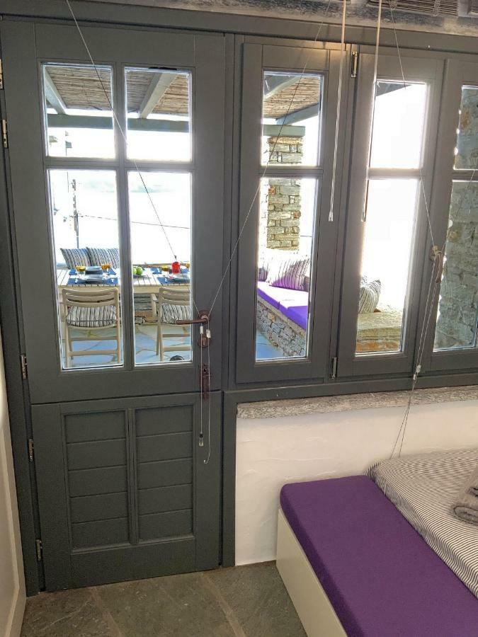 Aqua Blue, Only 100 Meters From The Beach Of Gialiskari Ioulis Buitenkant foto