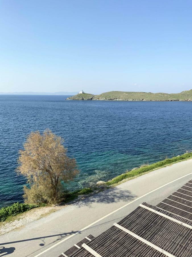 Aqua Blue, Only 100 Meters From The Beach Of Gialiskari Ioulis Buitenkant foto