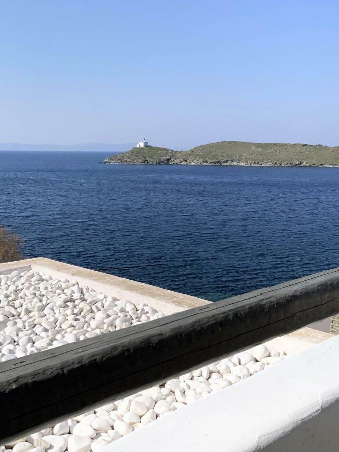 Aqua Blue, Only 100 Meters From The Beach Of Gialiskari Ioulis Buitenkant foto